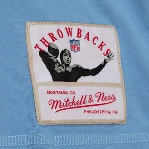 Mitchell & Ness Light Blue Throwbacks Tee